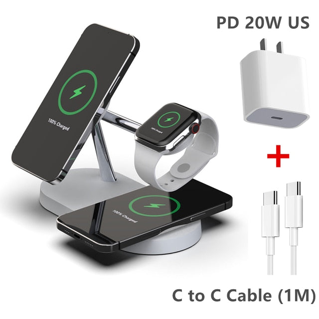 3-in-1 Wireless Magsafe Charger