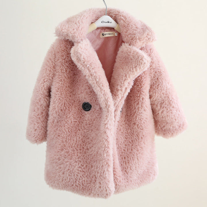 Big Kids Autumn And Winter Coat