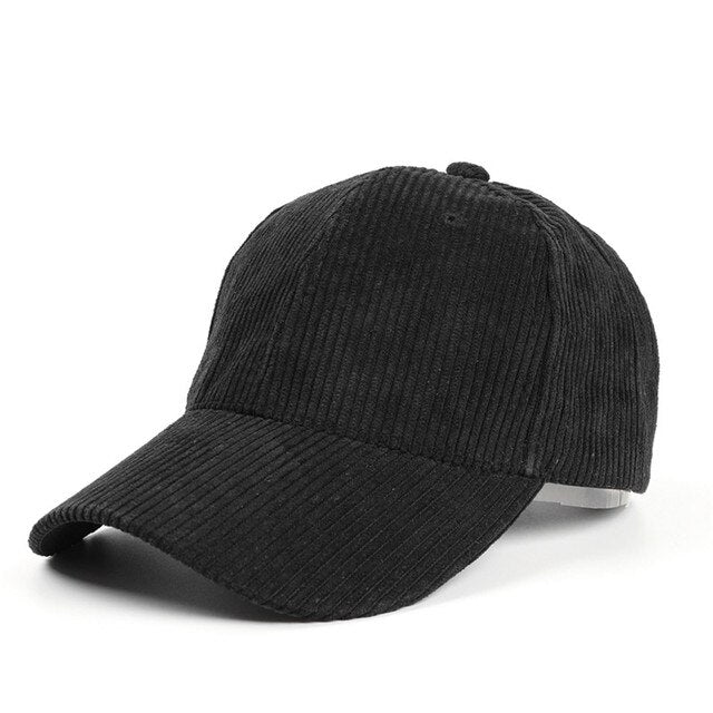 Summer Solid Corduroy Caps