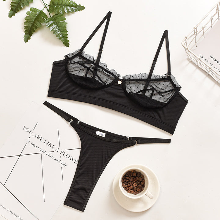 Lace Mesh Eyelashes Lace Sling Sexy Lingerie