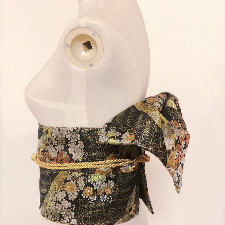 Formal Kimono Brocade Jacquard Cloth, Apparel Accessories Bow Knot