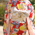 Formal Kimono Brocade Jacquard Cloth, Apparel Accessories Bow Knot