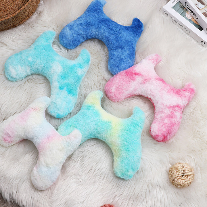 Pet Pillow Super Soft Tie-dyed Plush Cat Supplies Pet Products