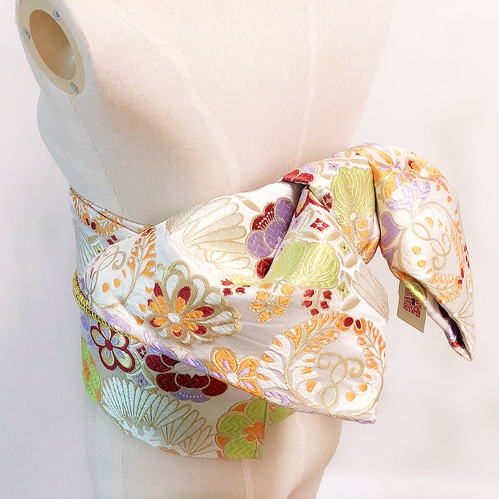 Formal Kimono Brocade Jacquard Cloth, Apparel Accessories Bow Knot