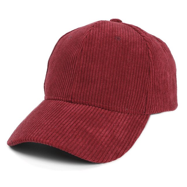 Summer Solid Corduroy Caps