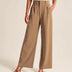 Light Wide-Leg Tailored Pants