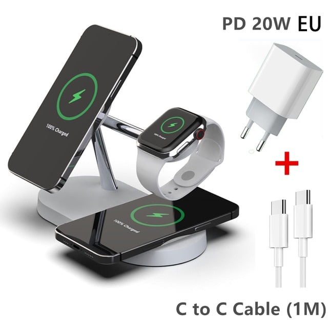 3-in-1 Wireless Magsafe Charger