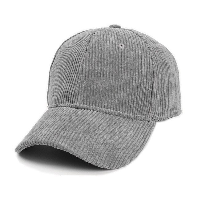 Summer Solid Corduroy Caps