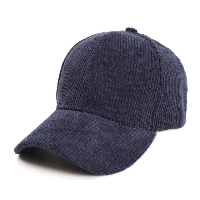 Summer Solid Corduroy Caps