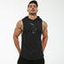 Hooded Sleeveless Fitness Vest