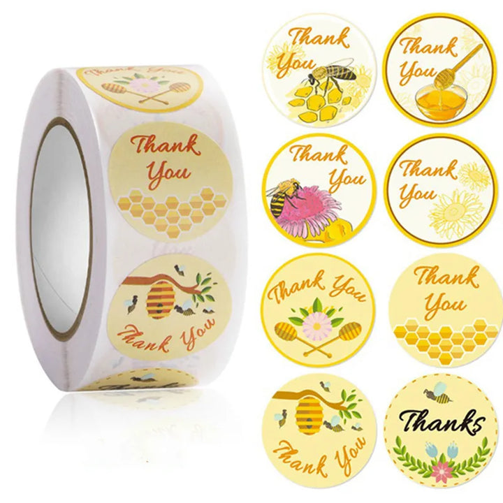 Thanksgiving Thank You Stickers