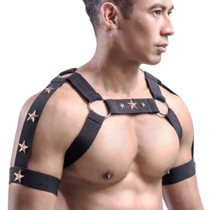 Large Chest Band, Muscular Men's Fitness Sling, Vest, Shoulder Strap