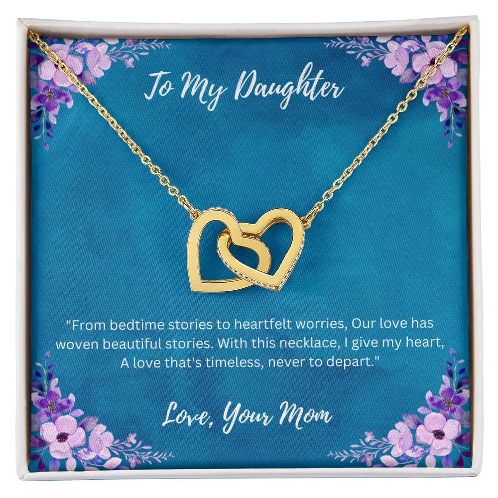 "Forever Linked: Mother-Daughter Bond Necklace" 🤍💖