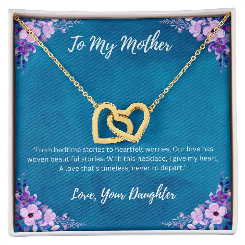 "Forever Linked:  Daughter - Mother Bond Necklace