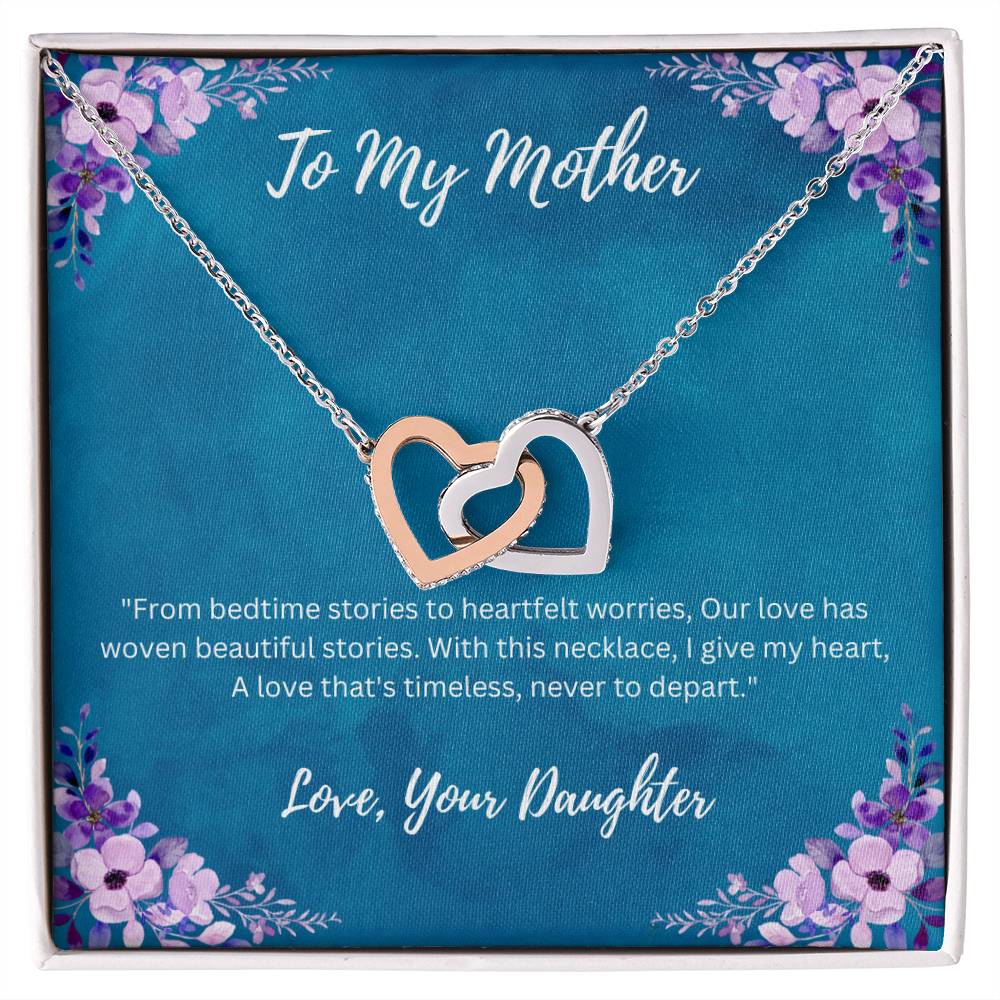 "Forever Linked:  Daughter - Mother Bond Necklace