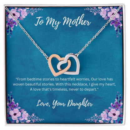 "Forever Linked:  Daughter - Mother Bond Necklace