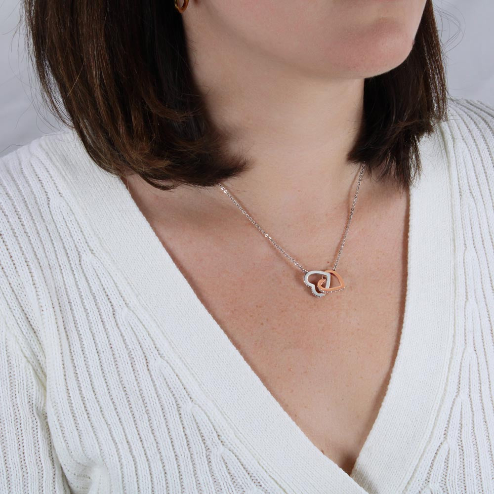 "Forever Linked:  Daughter - Mother Bond Necklace