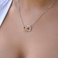 "Forever Linked: Mother-Daughter Bond Necklace" 🤍💖