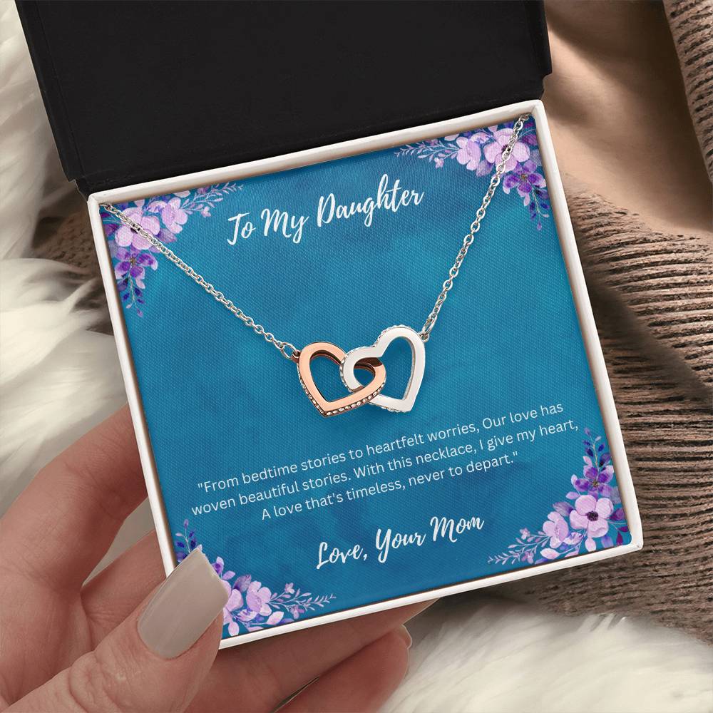 "Forever Linked: Mother-Daughter Bond Necklace" 🤍💖