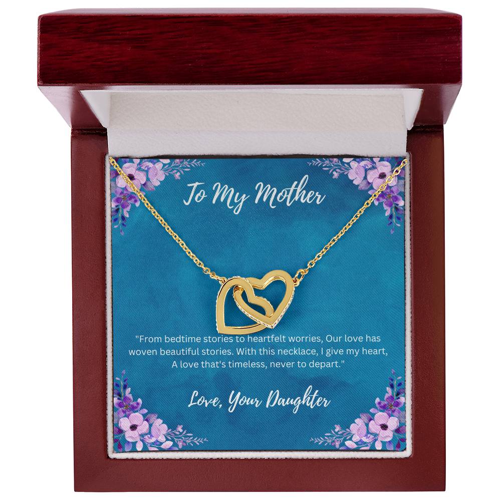 "Forever Linked:  Daughter - Mother Bond Necklace