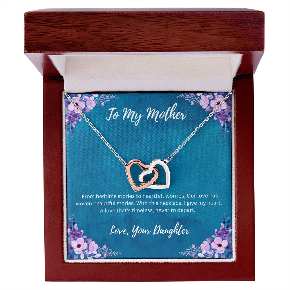 "Forever Linked:  Daughter - Mother Bond Necklace