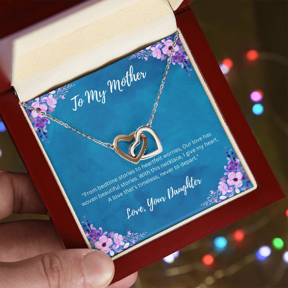 "Forever Linked:  Daughter - Mother Bond Necklace