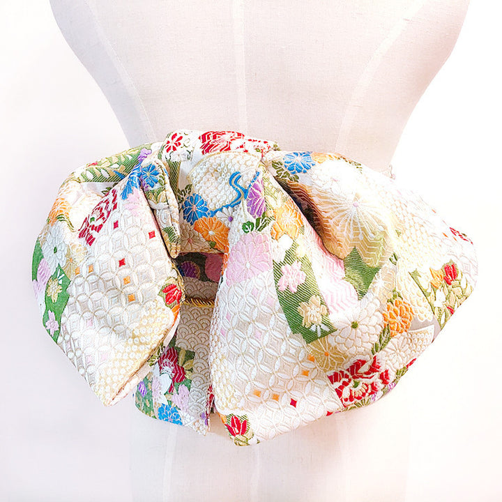 Formal Kimono Brocade Jacquard Cloth, Apparel Accessories Bow Knot