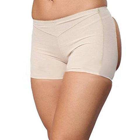 Sexy Exposed Butt Body Shaper Hip-lifting Boxer Briefs