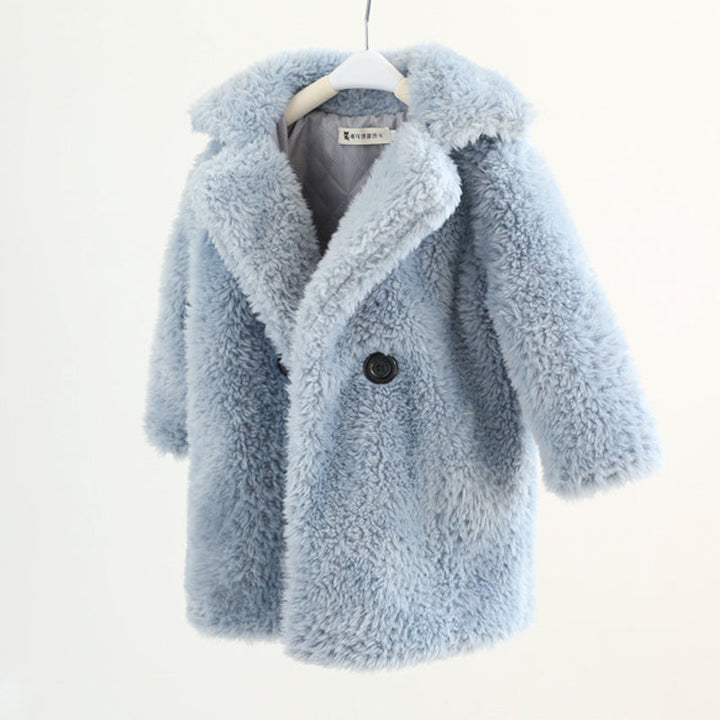 Big Kids Autumn And Winter Coat