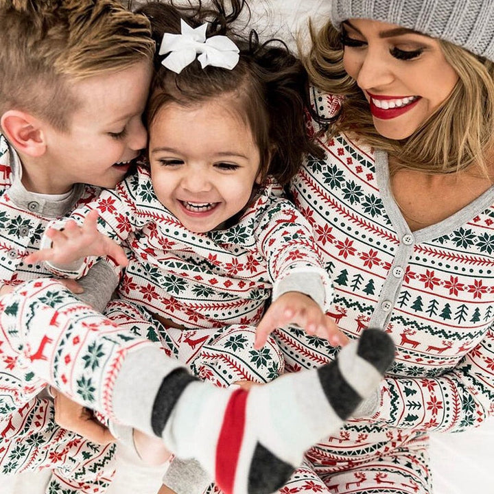 Family Christmas Pajamas Set