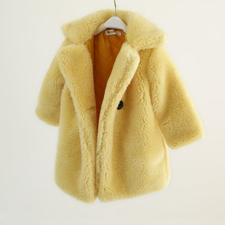 Big Kids Autumn And Winter Coat