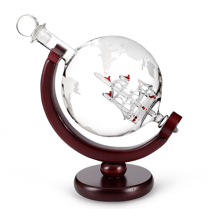 Globe Wine Aerator Glass Set