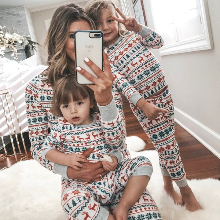 Family Christmas Pajamas Set